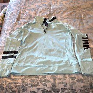 Light Blue PINK Victoria Secret Pullover. Barely Worn